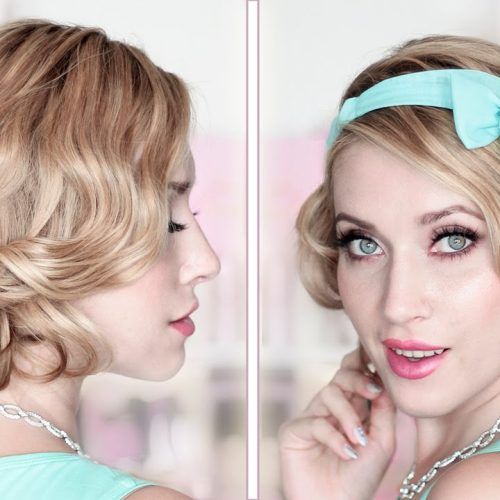 Short Wedding Hairstyles With Vintage Curls (Photo 12 of 20)