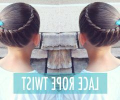 20 Ideas of Twisted Lace Braid Hairstyles