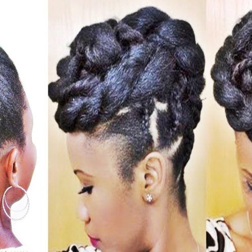 Updo Black Braided Hairstyles (Photo 4 of 15)