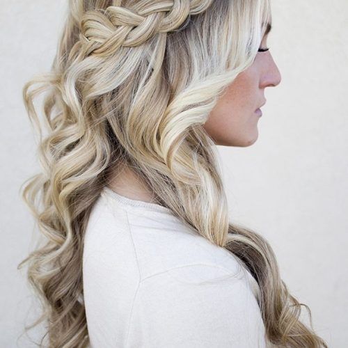 Wedding Hairstyles With Braids For Bridesmaids (Photo 7 of 15)