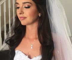 15 Inspirations Wedding Hairstyles with Tiara and Veil