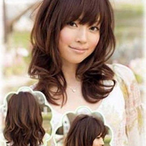 Cute Asian Haircuts With Bangs (Photo 4 of 20)