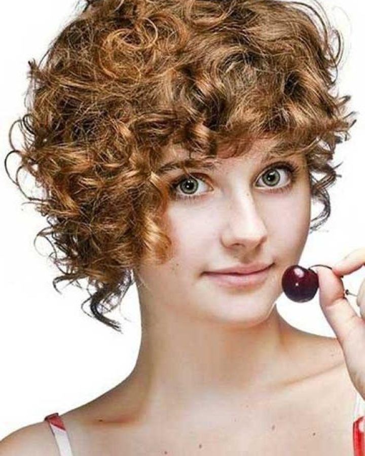 20 Best Ideas Short Haircuts for Curly Hair and Round Face