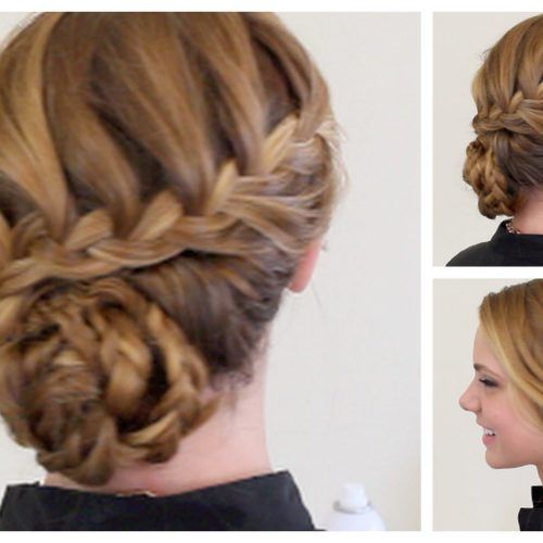 Updo Braided Hairstyles (Photo 3 of 15)