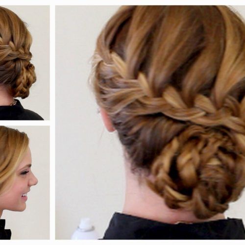 Fancy Updo Hairstyles For Medium Hair (Photo 10 of 15)