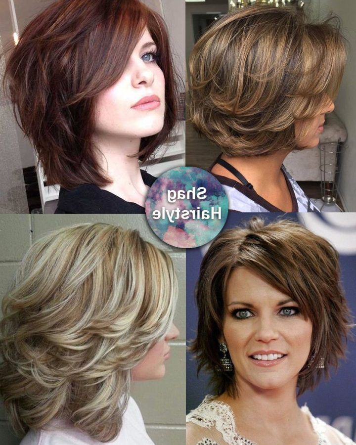 2024 Latest Medium Feathered Haircuts for Thick Hair
