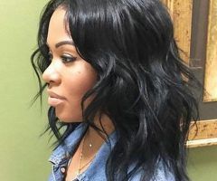 20 Best Ideas Medium Hairstyles on Black Women