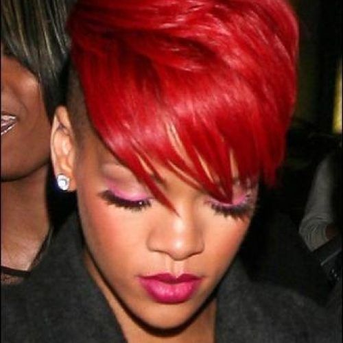 Fire Red Short Hairstyles (Photo 5 of 20)