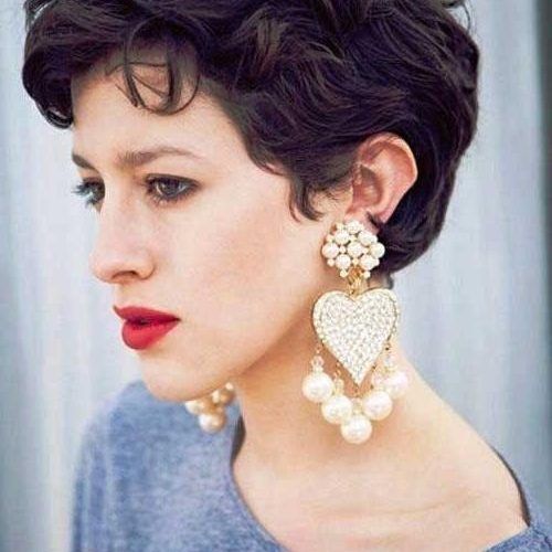 Short Curly Pixie Haircuts (Photo 15 of 20)
