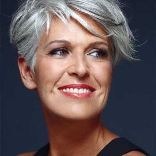 Short Hairstyles For Salt And Pepper Hair (Photo 3 of 20)