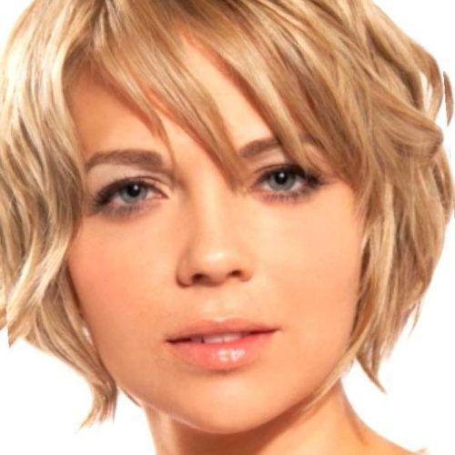 Short Haircuts For Big Round Face (Photo 12 of 20)