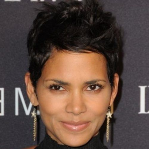 Short Haircuts For Black Women With Oval Faces (Photo 12 of 20)