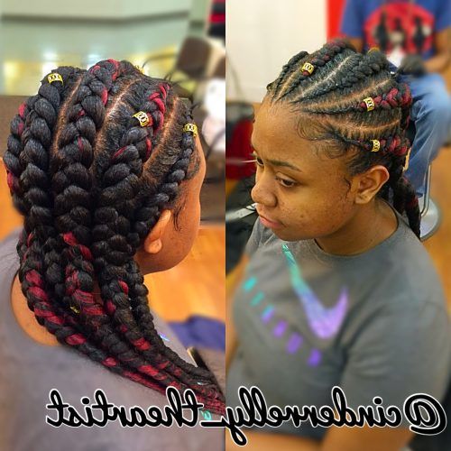 Feed-In Braids Hairstyles (Photo 11 of 15)