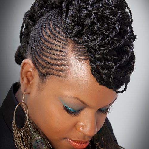 Thin Cornrows Hairstyles (Photo 4 of 15)