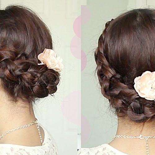 Easy Updo Hairstyles For Thick Hair (Photo 14 of 15)