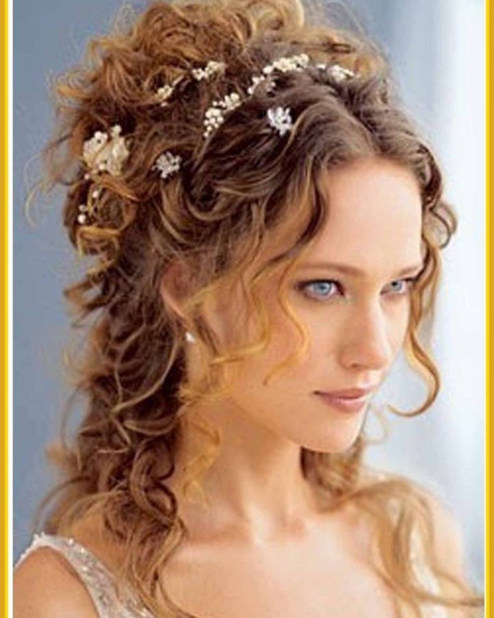 15 Inspirations Wedding Updo Hairstyles for Long Curly Hair
