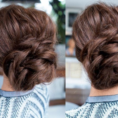Hair Updo Hairstyles For Thick Hair (Photo 5 of 15)