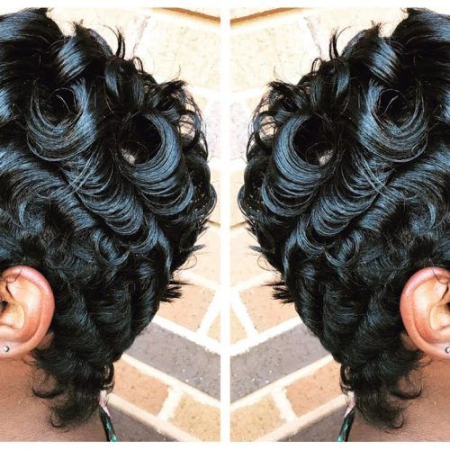 Pinned Curls Hairstyles (Photo 12 of 20)