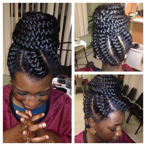 Thick Cornrows Braided Hairstyles (Photo 17 of 20)