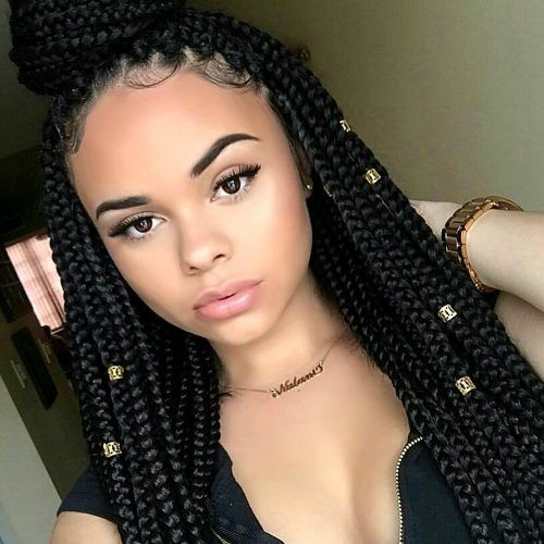 Braided Hairstyles Cover Forehead (Photo 7 of 15)