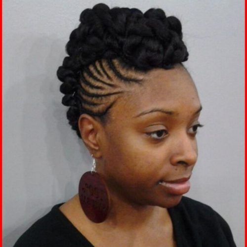 Updo Black Braided Hairstyles (Photo 13 of 15)