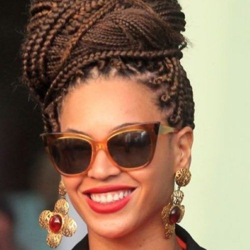 Braided Updo Hairstyles For Black Women (Photo 5 of 15)