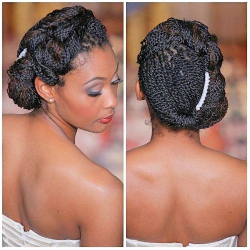 Updo Hairstyles For Black Hair Weddings (Photo 15 of 15)