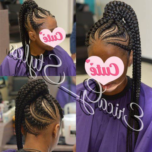Ghanaian Braided Hairstyles (Photo 14 of 15)
