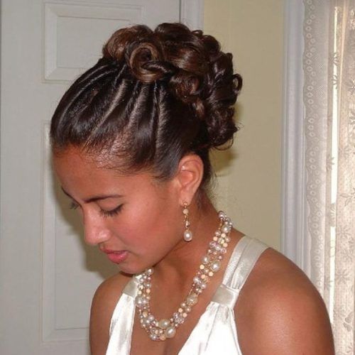 Black Hair Updos For Weddings (Photo 11 of 15)