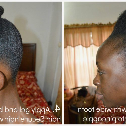 Black Girl Updo Hairstyles (Photo 5 of 15)