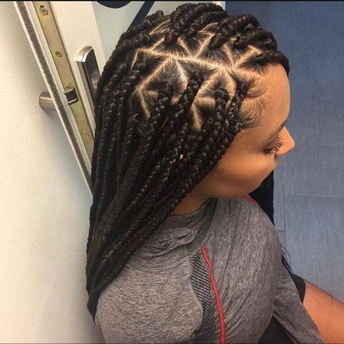 Cornrow Fishtail Side Braided Hairstyles (Photo 13 of 20)