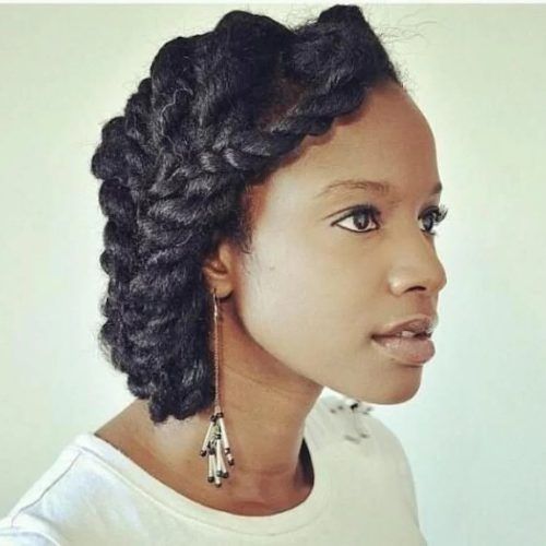 Mohawk Medium Hairstyles For Black Women (Photo 16 of 20)