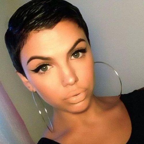 Black Women With Pixie Haircuts (Photo 9 of 20)