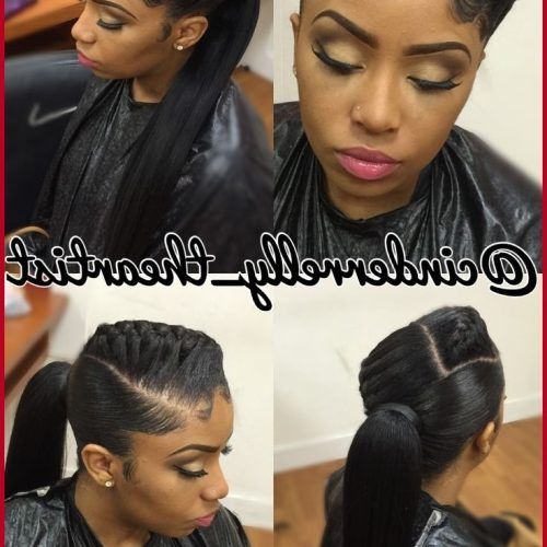 Weave Ponytail Hairstyles (Photo 10 of 20)