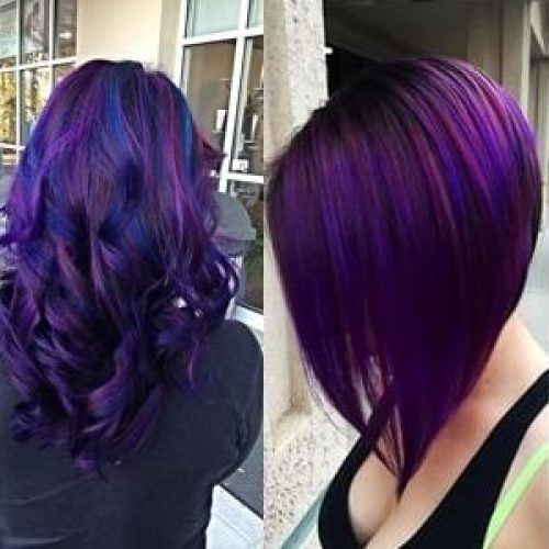 Purple And Black Short Hairstyles (Photo 19 of 20)