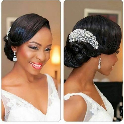 Black Bride Updo Hairstyles (Photo 6 of 15)