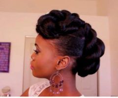 2024 Popular Updos African American Wedding Hairstyles