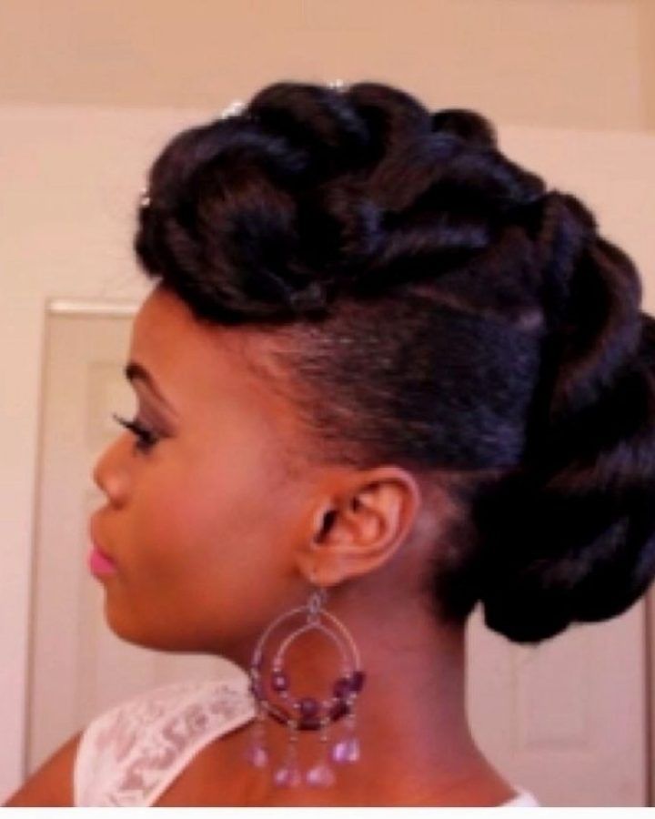 2024 Popular Updos African American Wedding Hairstyles