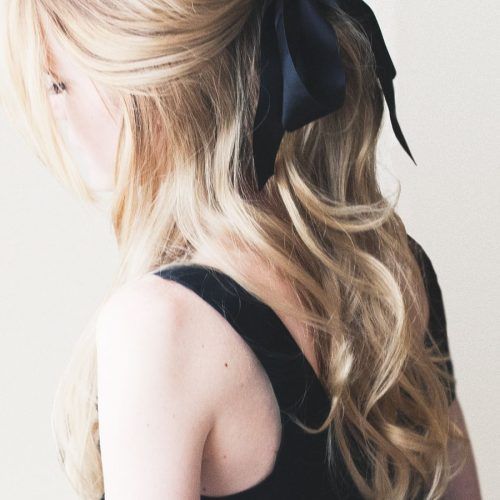 Black Bow Ponytail Hairstyles (Photo 3 of 20)