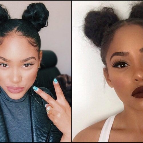 Black Girl Updo Hairstyles (Photo 8 of 15)