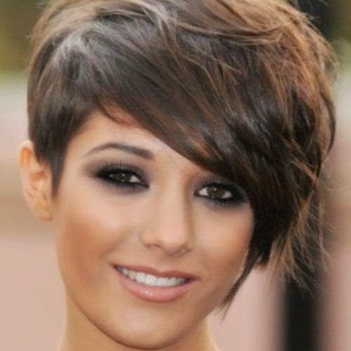 Edgy Short Hairstyles For Round Faces (Photo 15 of 20)