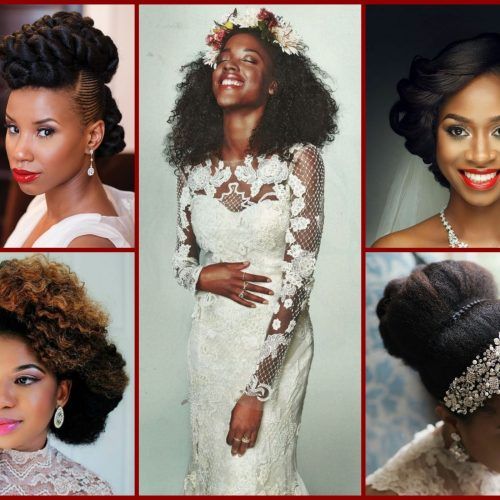 Ebony Wedding Hairstyles (Photo 2 of 15)