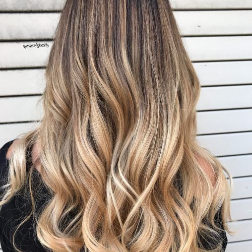 Curls Hairstyles With Honey Blonde Balayage (Photo 17 of 20)