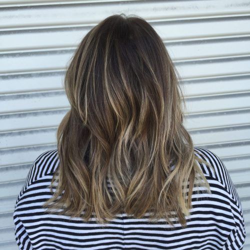 Beachy Waves Hairstyles With Balayage Ombre (Photo 6 of 20)
