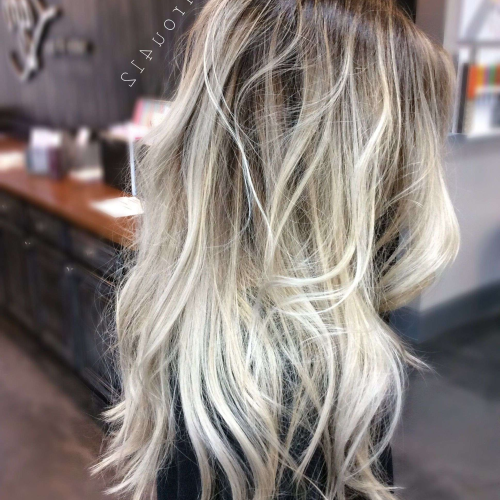 Blonde Color Melt Hairstyles (Photo 18 of 20)