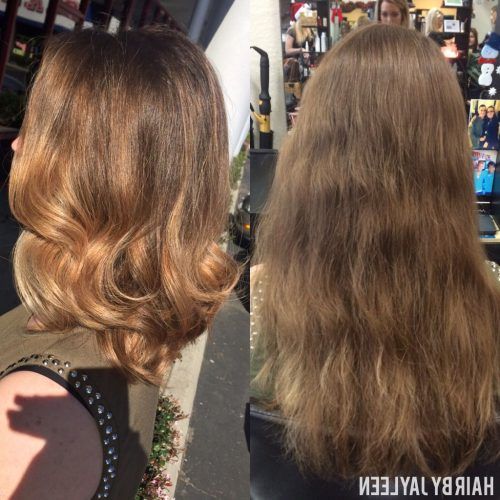 Longer Textured Haircuts With Sun-Kissed Balayage (Photo 16 of 20)