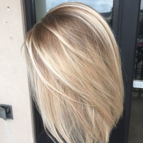 Rooty Long Bob Blonde Hairstyles (Photo 14 of 20)