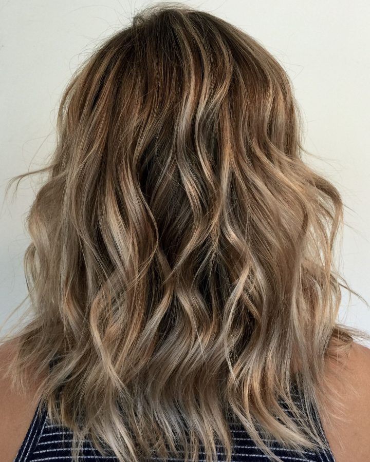 White and Dirty Blonde Combo Hairstyles