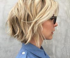 20 Best Collection of Shaggy Highlighted Blonde Bob Hairstyles