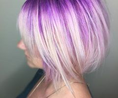 20 Inspirations Blonde Bob Hairstyles with Lavender Tint